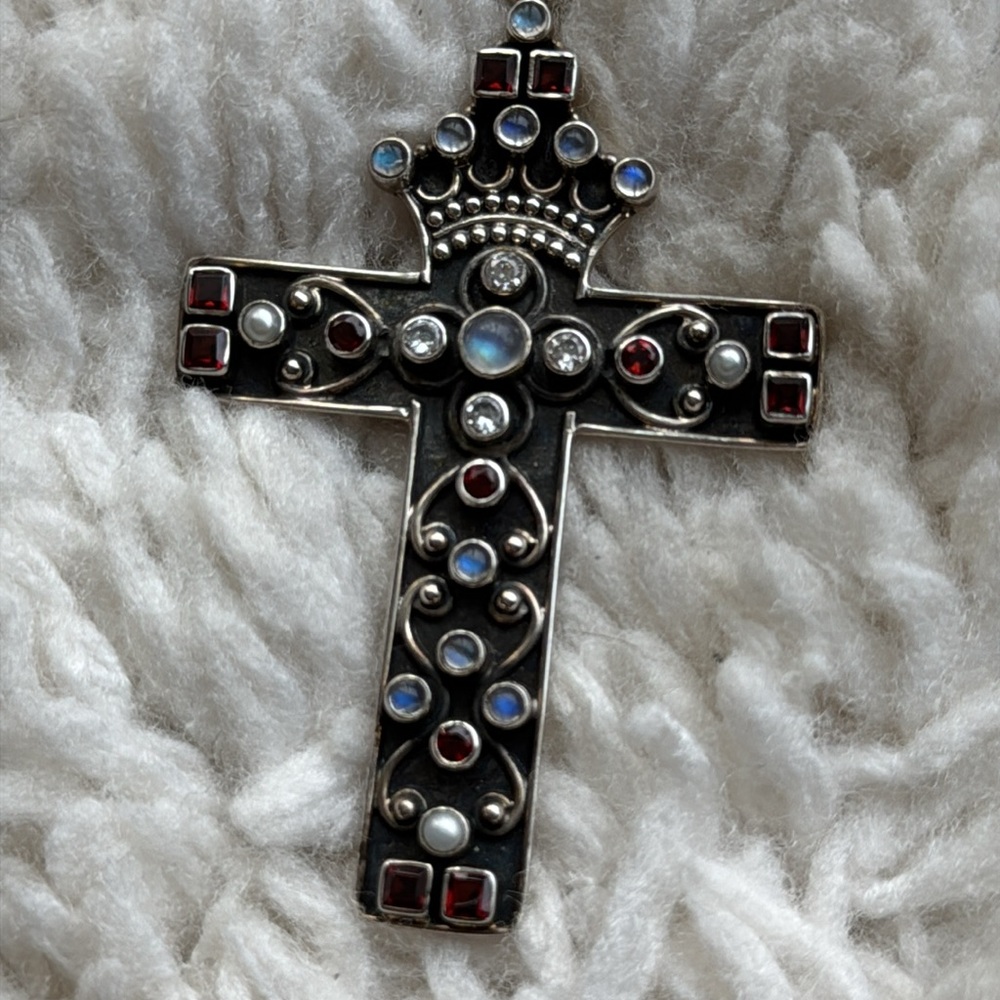 Nicky Butler Sterling Cross - Picture 2 of 6